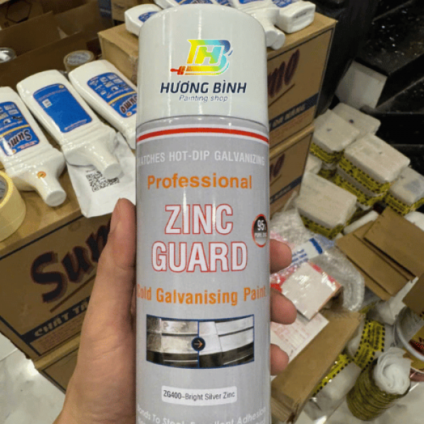 Sơn mạ kẽm lạnh Zinc Guard ZG400