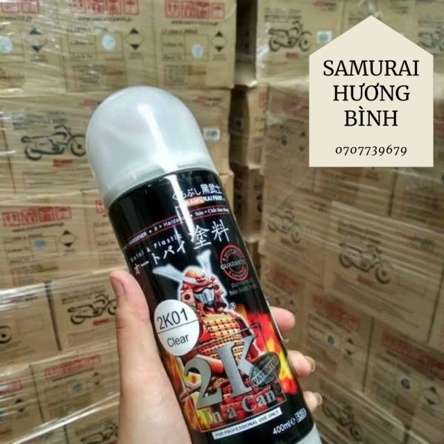Sơn xịt Samurai cao cấp 2K01