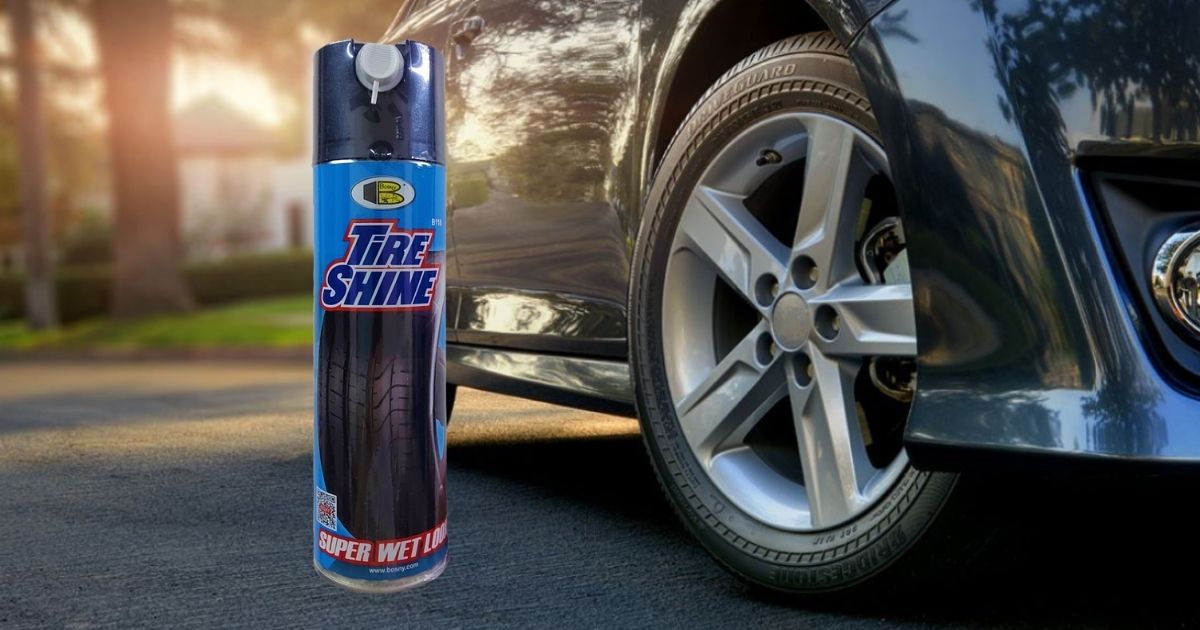 Cách Sử Dụng Bosny Tire Shine Đúng Kỹ Thuật Giúp Lốp Bền Màu Lâu Hơn