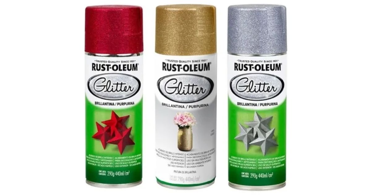 Cách Sử Dụng Sơn Xịt Glitter Rust-Oleum Đúng Kỹ Thuật Để Bề Mặt Đẹp Đều