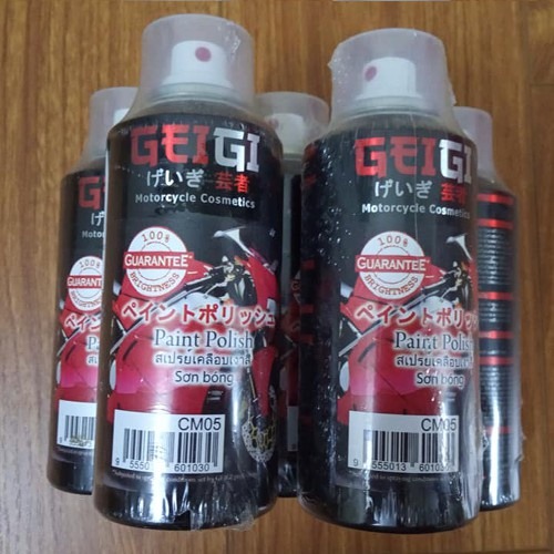 Sơn xịt Samurai Kurobushi - CM05 chất đánh bóng sơn (150 ml) chuyên dùng cho xe máy