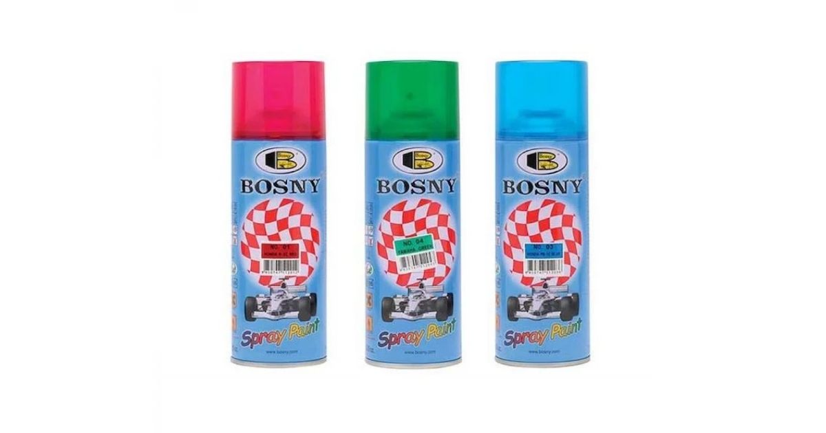 Hướng Dẫn Sơn Xe Máy Bằng Sơn Xịt Bosny Candy Đúng Kỹ Thuật