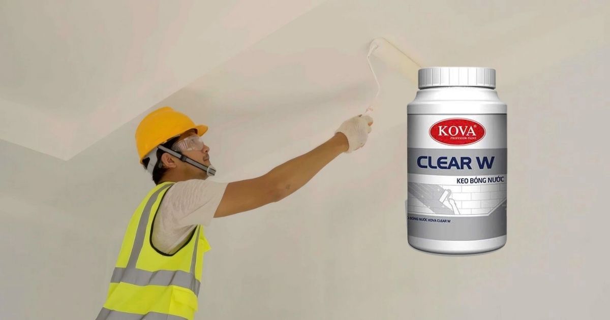 Hướng Dẫn Sử Dụng Keo Bóng Nước Kova Đúng Chuẩn Cho Mọi Công Trình