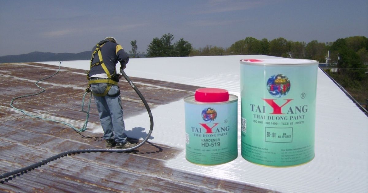 Hướng Dẫn Thi Công Sơn Chống Nóng Taiyang Cho Mái Tôn Đạt Hiệu Quả Tối Đa