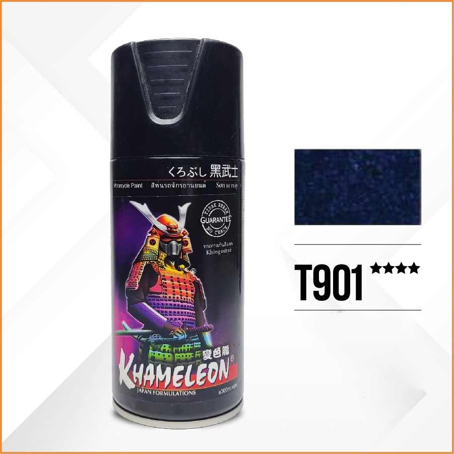 Sơn xịt Samurai Kurobushi - T901 (300ml) chuyên dùng cho xe máy