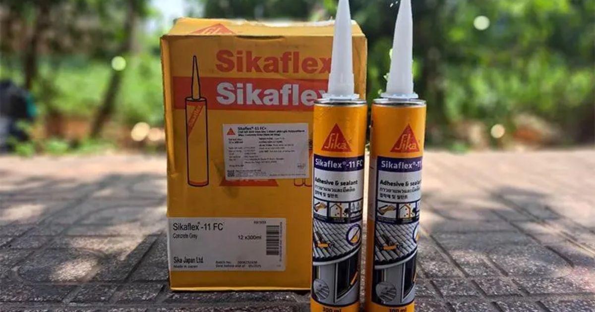 Mua Chất Trám Khe Sikaflex Chính Hãng Ở Đâu Uy Tín?