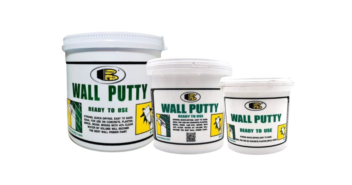 Những Lợi Ích Nổi Bật Khi Dùng Bosny Wall Putty Cho Tường Nhà Bạn