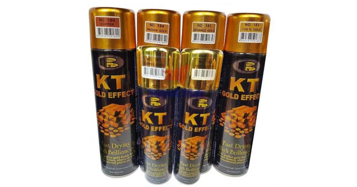 Những Vật Liệu Phù Hợp Để Sơn Bằng Bosny KT Gold