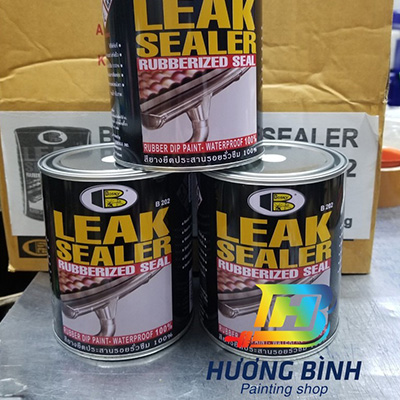 Sơn cao su chống thấm Leak Sealer Bosny B202 (hộp 500gram)