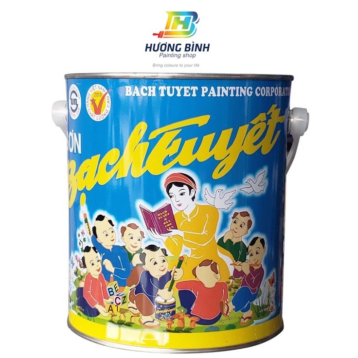 Sơn dầu Bạch Tuyết (thùng 3kg)