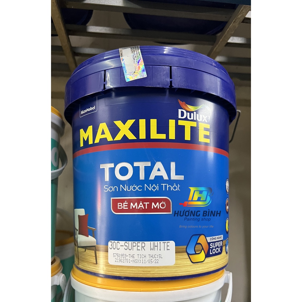 Sơn nội thất Maxilite siêu trắng