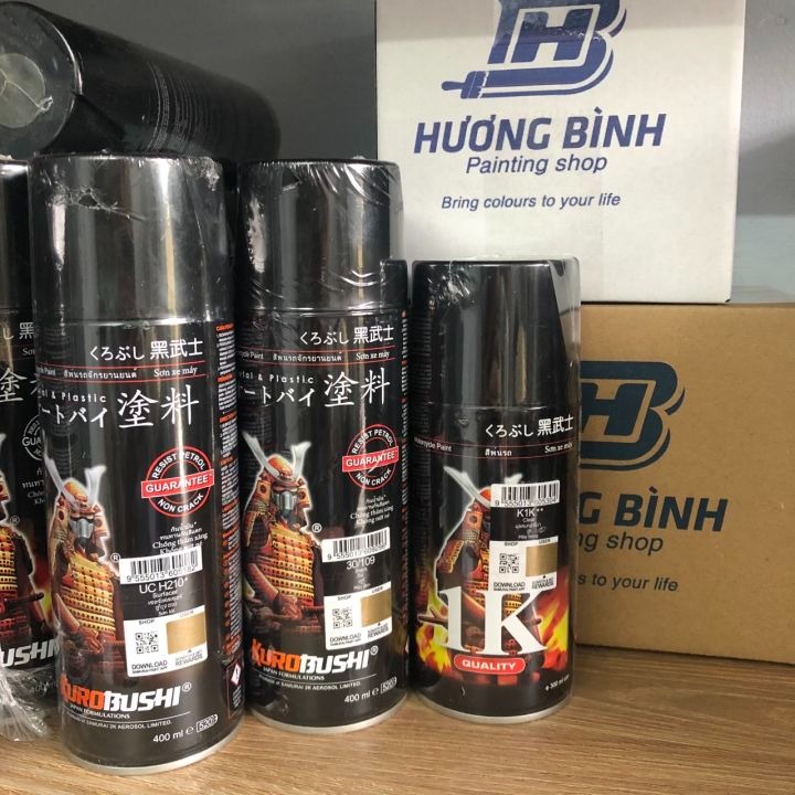 Sơn 2K là gì? Sự độc đáo của sơn 2K Samurai