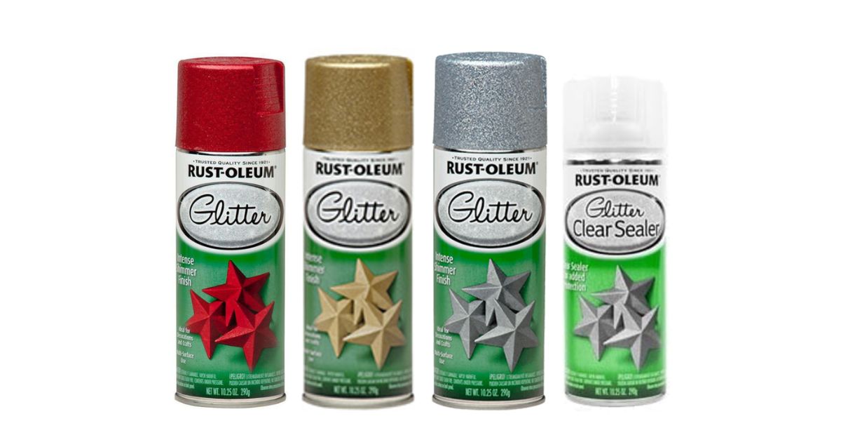 Sơn Xịt Glitter Rust-Oleum Phù Hợp Với Những Bề Mặt Nào?