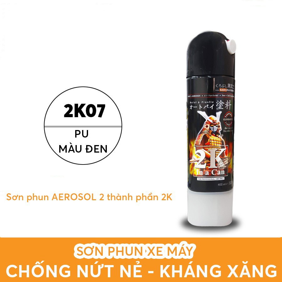 Sơn xịt Samurai Kurobushi 2K07