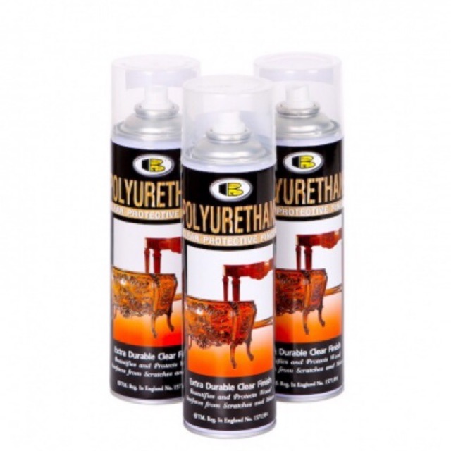 Xịt bóng gỗ Bosny Polyurethane