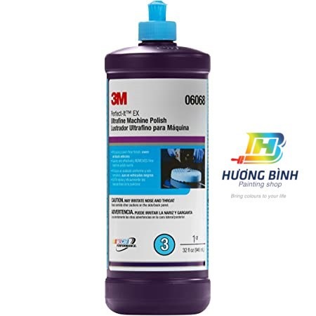 Dung dịch đánh cao cấp 3M 06068 PERFECT-IT™ EX ULTRAFINE MACHINE POLISH