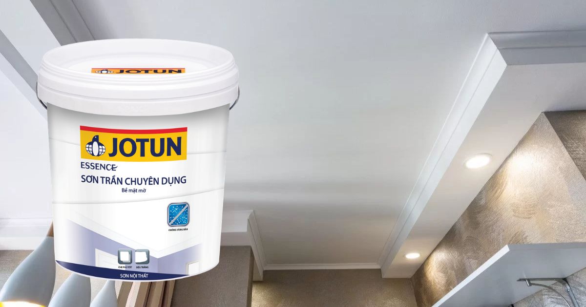 Vì Sao Nên Chọn Sơn Trần Chuyên Dụng Jotun Essence Cho Công Trình?