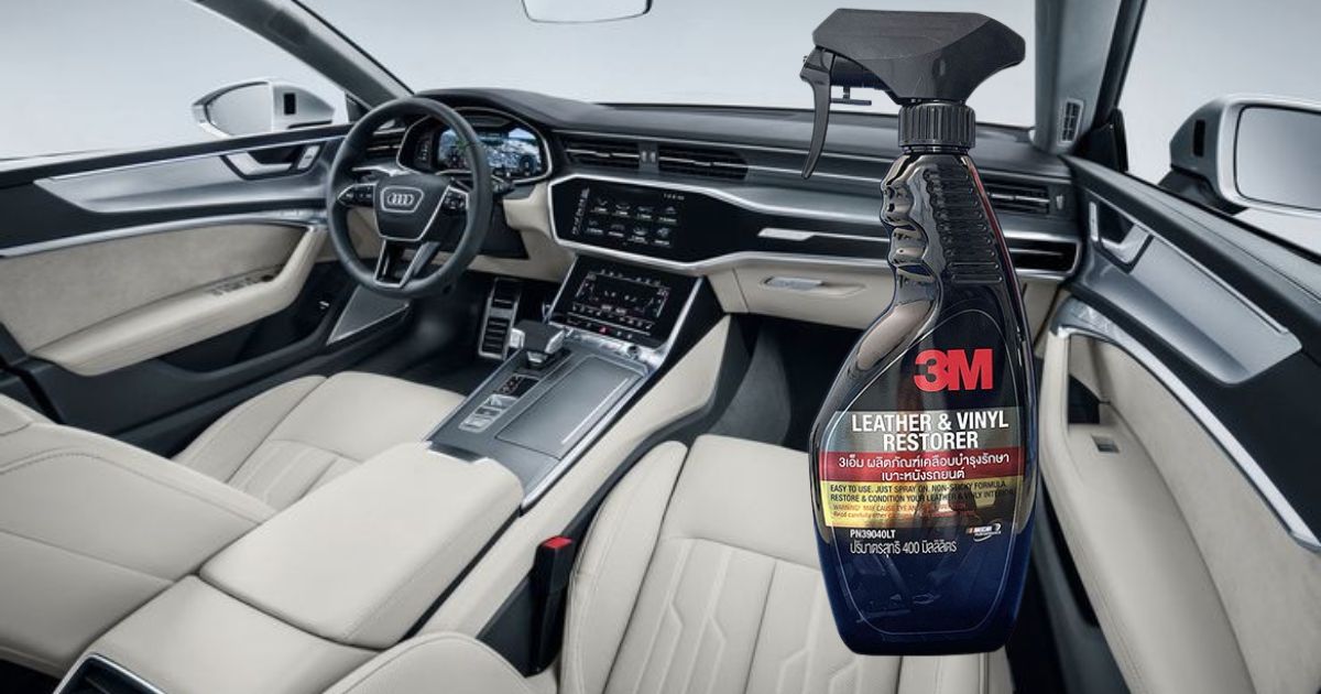 Vì Sao Nên Dùng 3M Leather & Vinyl Restorer Cho Nội Thất Xe Hơi?