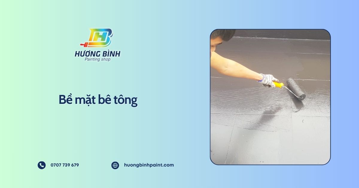 Bề mặt bê tông