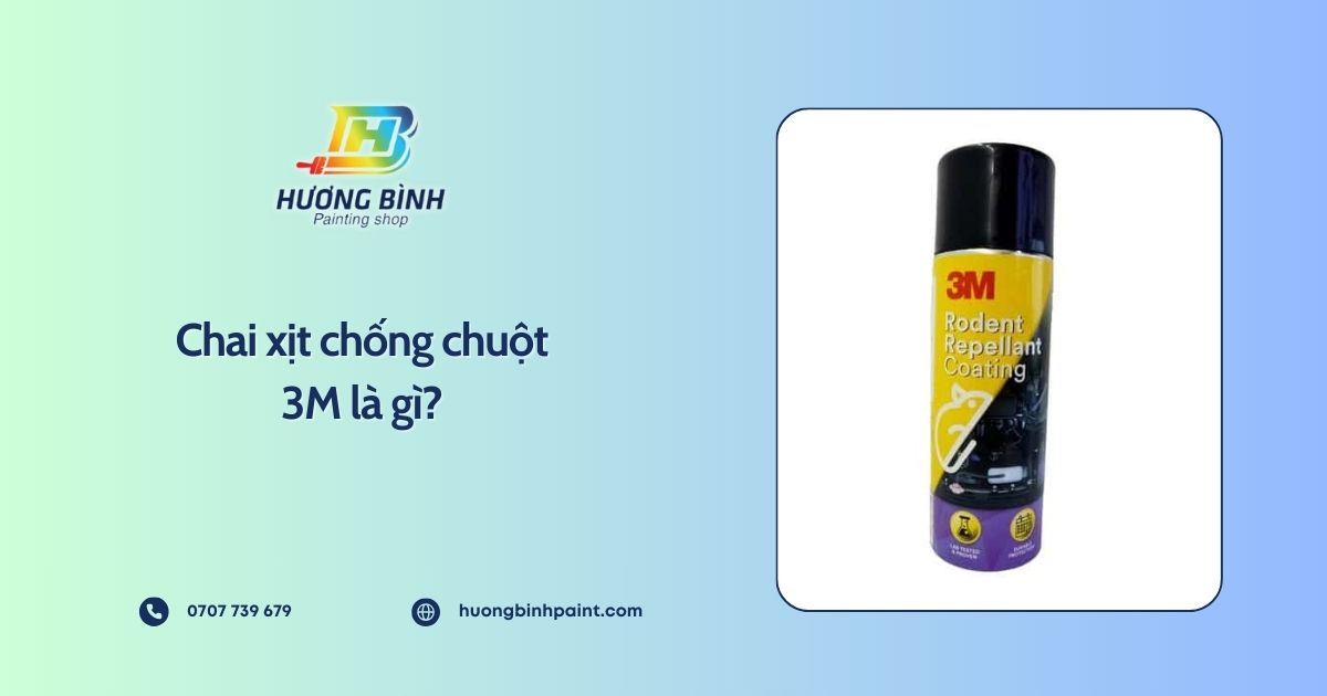 Chai xịt chống chuột 3M là gì?
