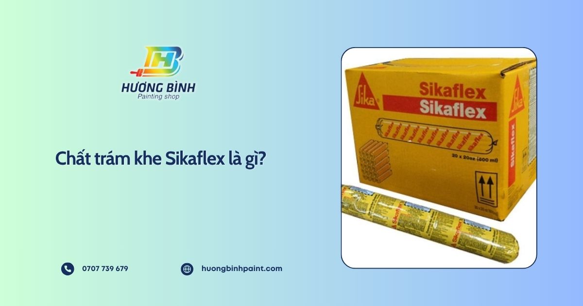 Chất trám khe Sikaflex là gì?