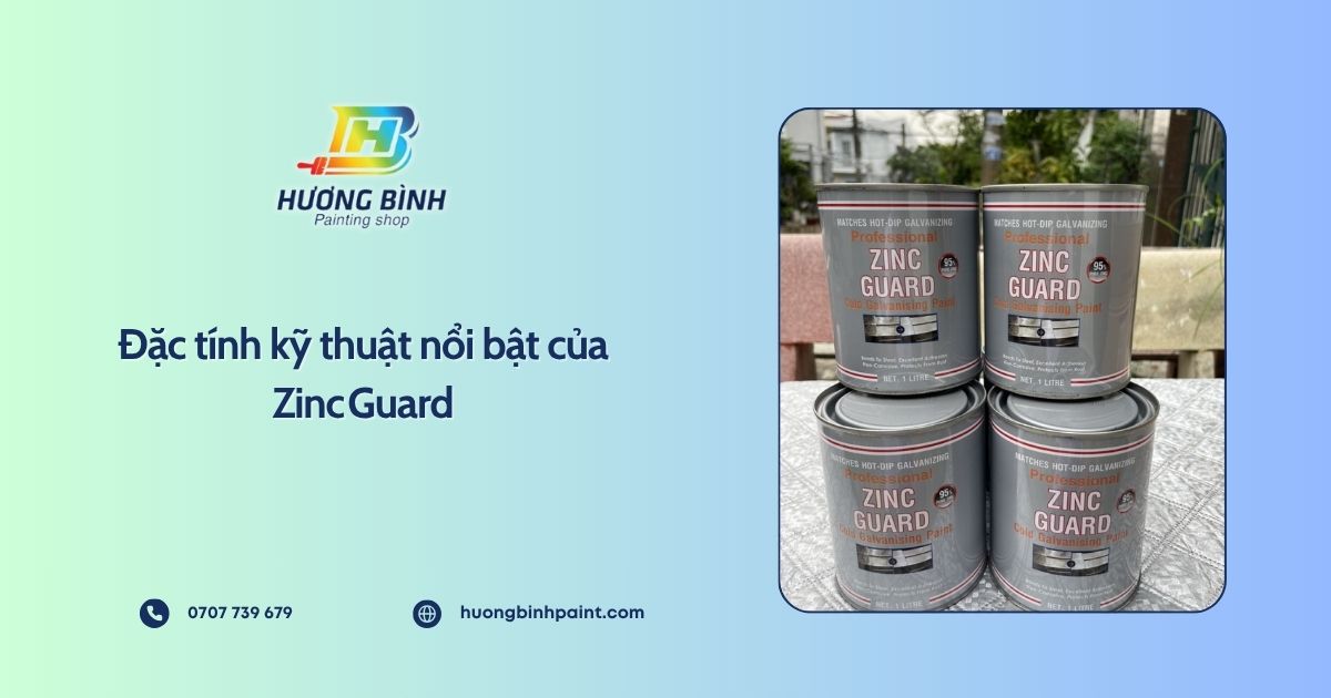 Đặc tính kỹ thuật nổi bật của Zinc Guard