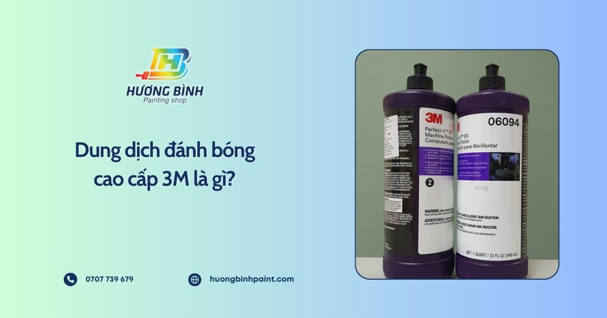 Dung dịch đánh bóng cao cấp 3M là gì?