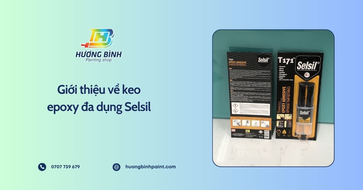 Giới thiệu về keo epoxy đa dụng Selsil