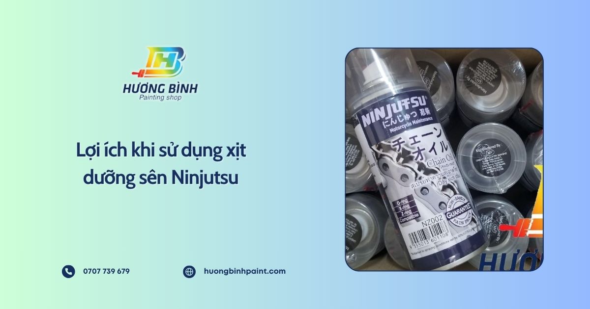 Lợi ích khi sử dụng xịt dưỡng sên Ninjutsu