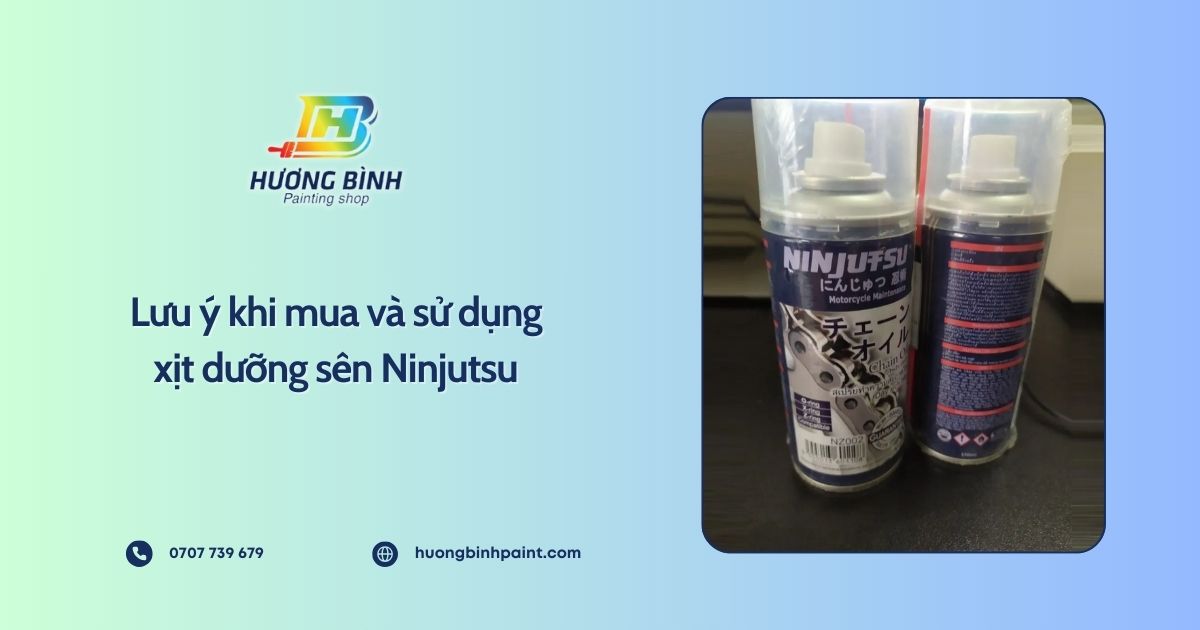 Lưu ý khi mua và sử dụng xịt dưỡng sên Ninjutsu