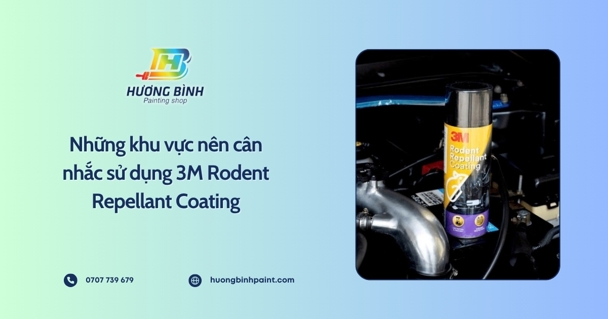 Những khu vực nên cân nhắc sử dụng 3M Rodent Repellant Coating