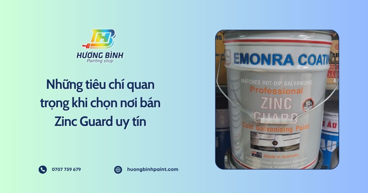 Những tiêu chí quan trọng khi chọn nơi bán Zinc Guard uy tín