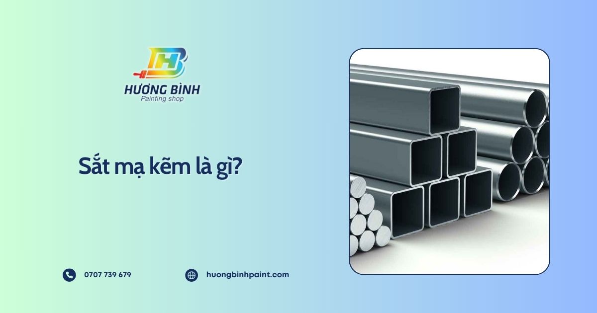 Sắt mạ kẽm là gì? 