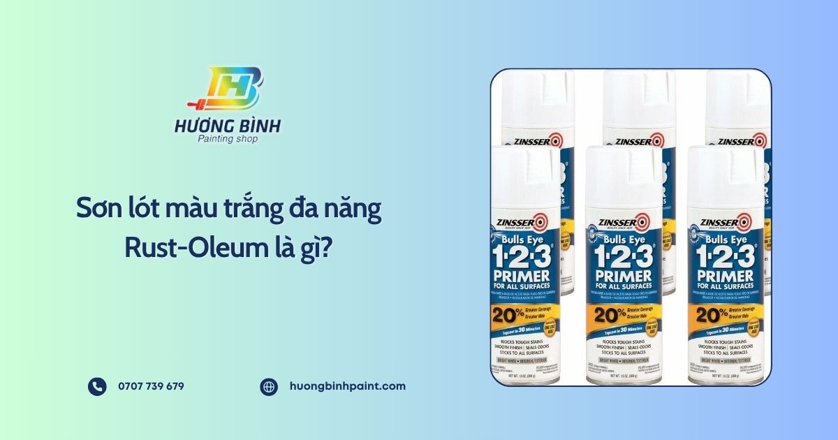 Sơn lót màu trắng đa năng Rust-Oleum là gì?