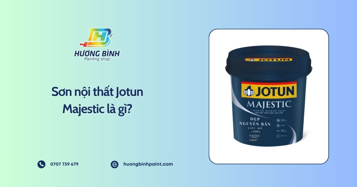 Sơn nội thất Jotun Majestic là gì?