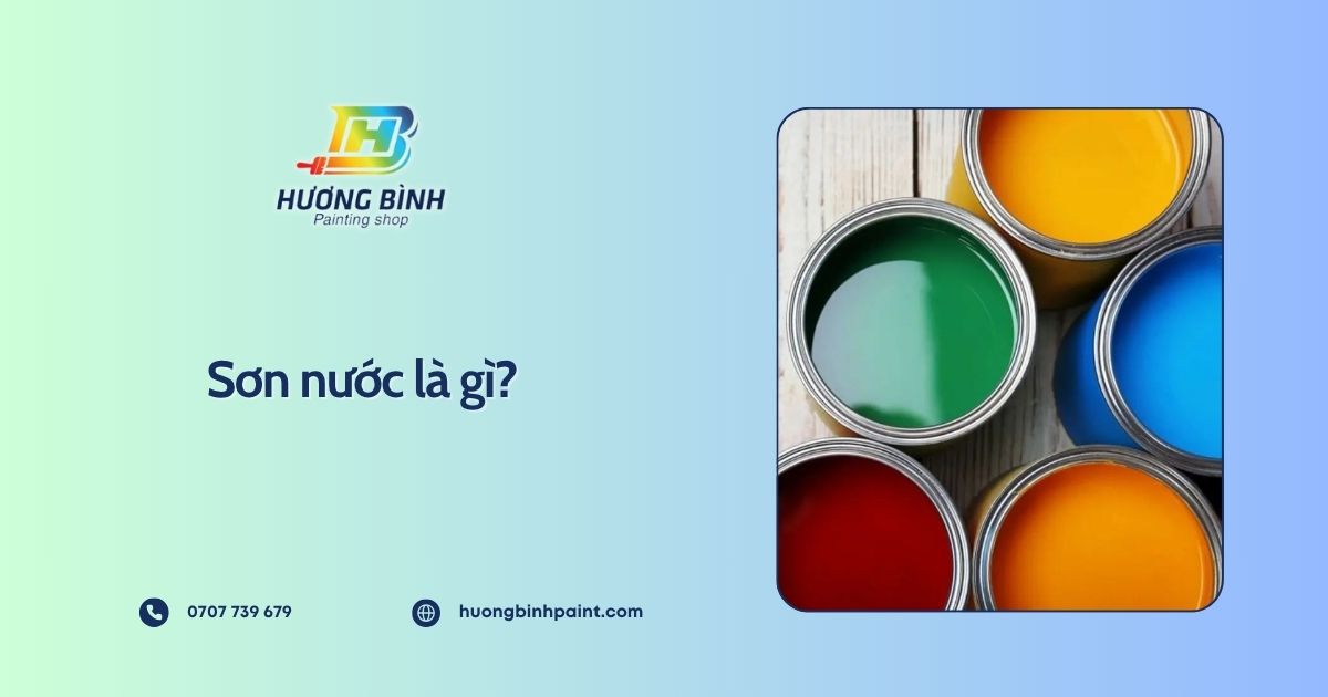 Sơn nước là gì