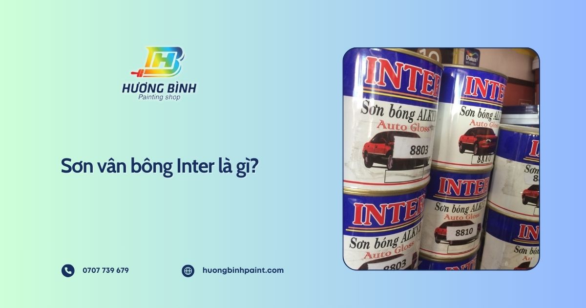 Sơn vân bông Inter là gì?