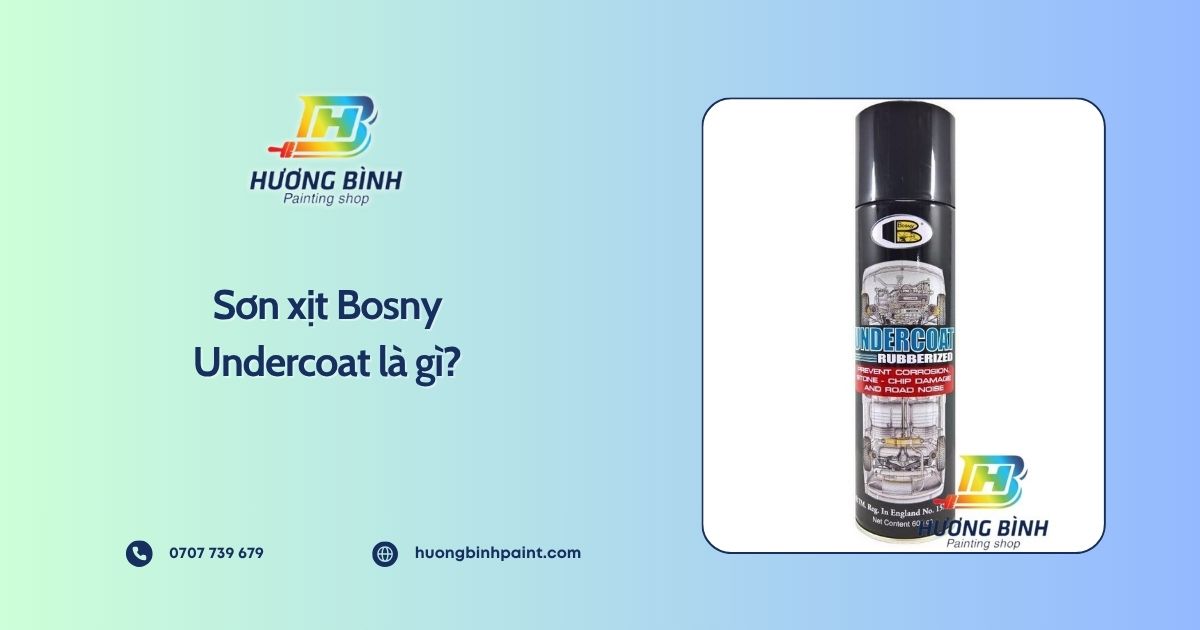 Sơn xịt Bosny Undercoat là gì?