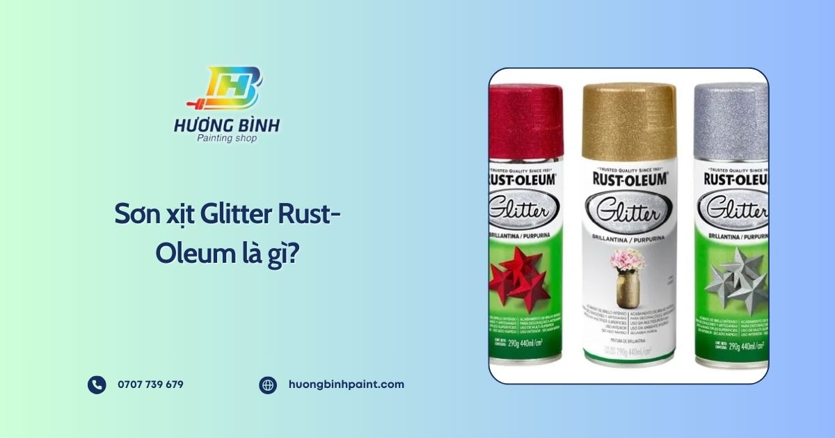 Sơn xịt Glitter Rust-Oleum là gì?