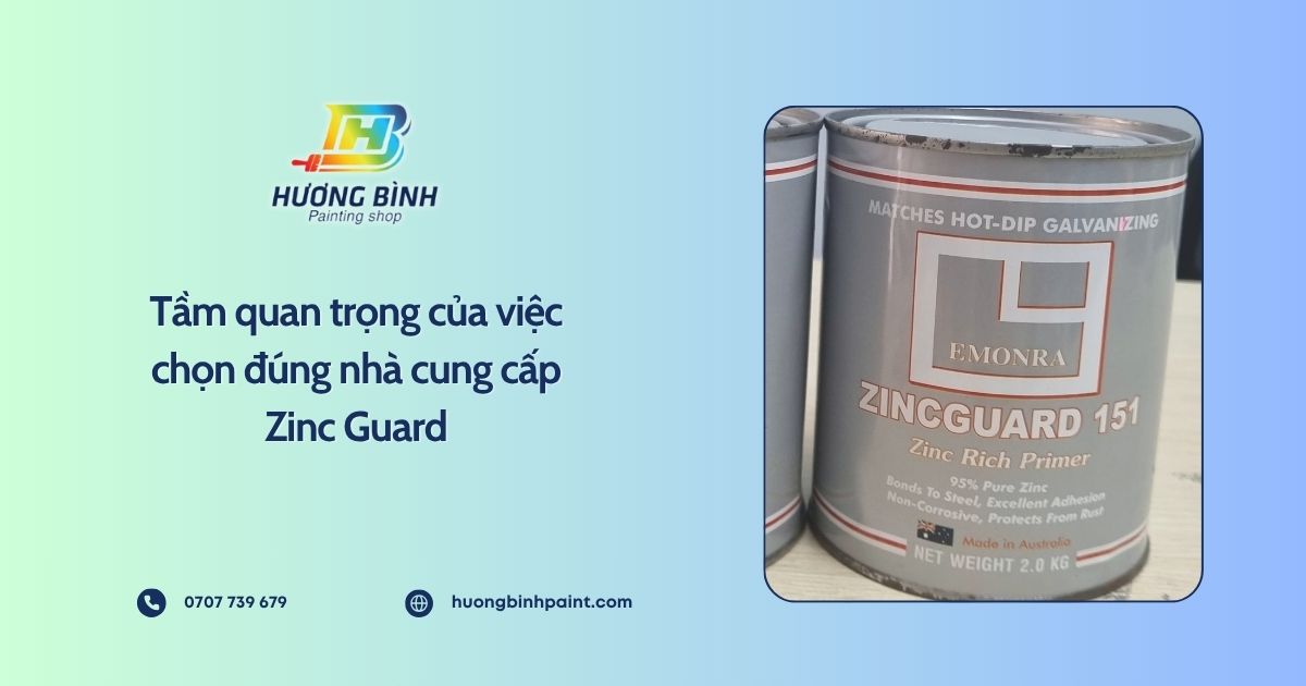Tầm quan trọng của việc chọn đúng nhà cung cấp Zinc Guard