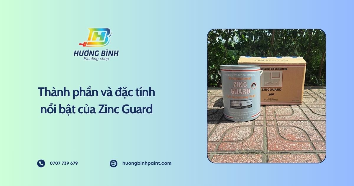 Thành phần và đặc tính nổi bật của Zinc Guard