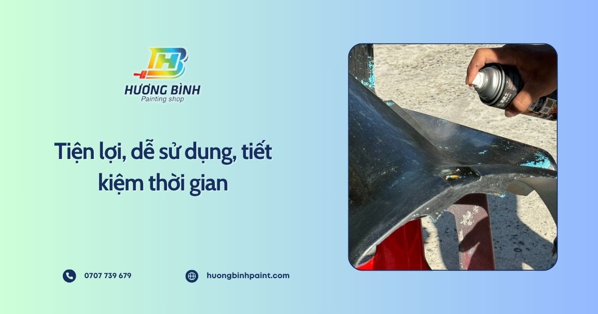 Tiện lợi, dễ sử dụng, tiết kiệm thời gian