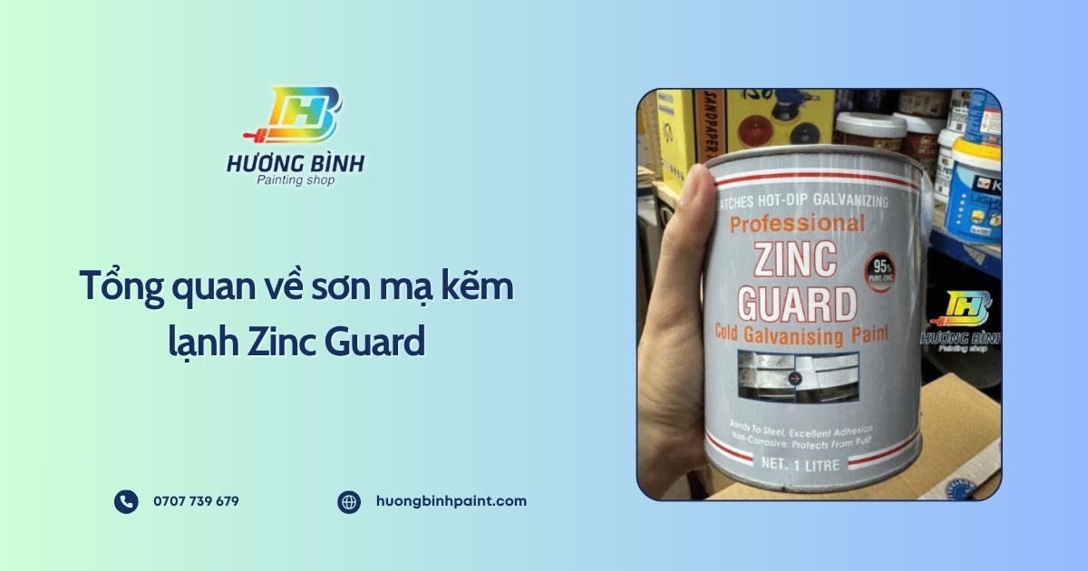 Tổng quan về sơn mạ kẽm lạnh Zinc Guard