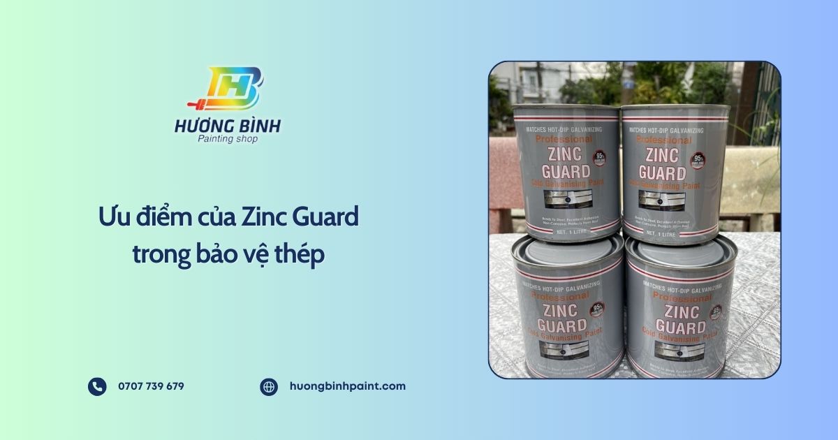 Ưu điểm của Zinc Guard trong bảo vệ thép