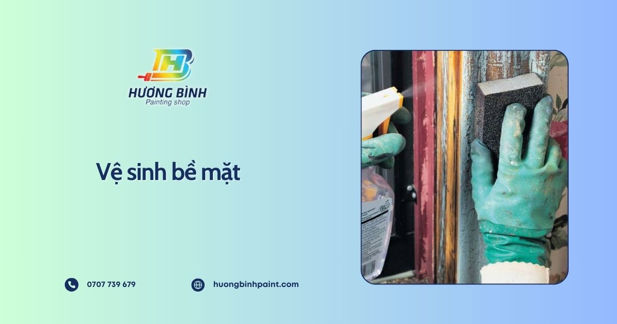 Vệ sinh bề mặt