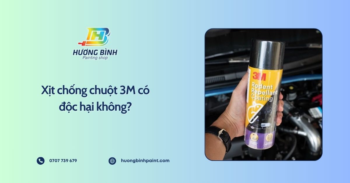 Xịt chống chuột 3M có độc hại không?